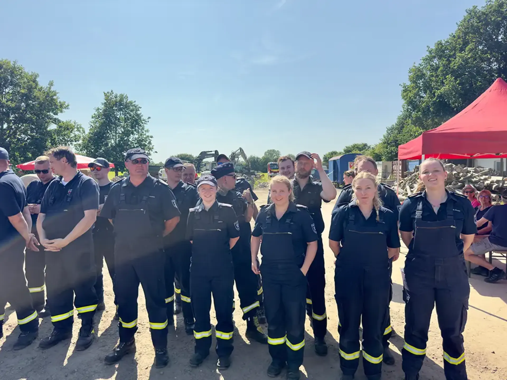 Die Dörnicker Feuerwehr hat sich aufgestellt